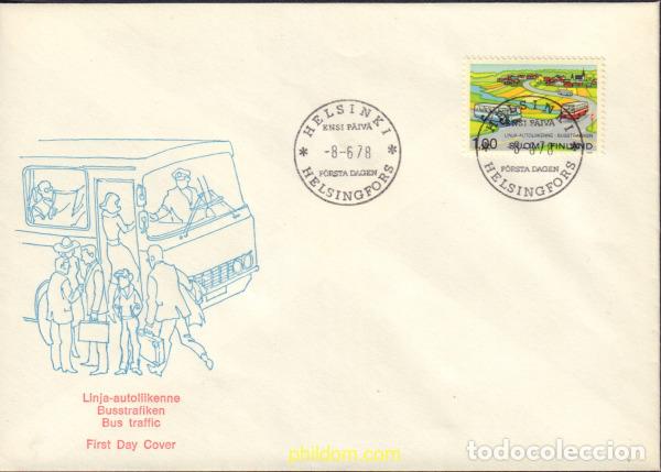 Sellos: 415730 MNH FINLANDIA 1978 SERVICIO DE AUTOBUSES RURALES