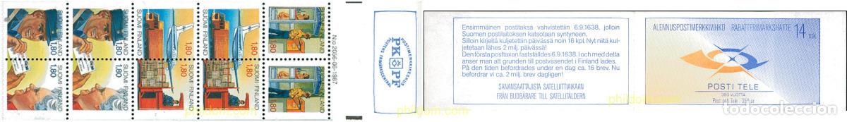 Sellos: 3038 MNH FINLANDIA 1988 SERVCIOS DE CORREOS Y TELECOMUNICACIONES
