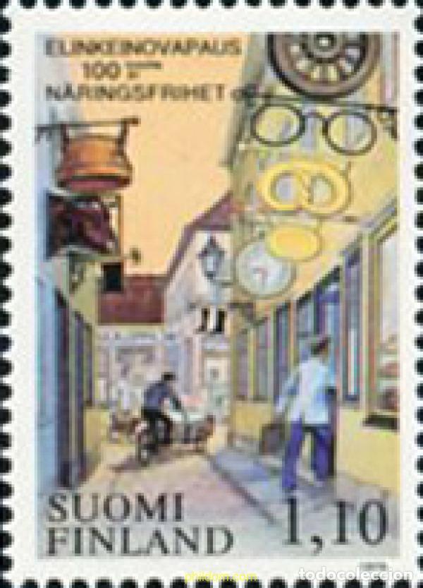 Sellos: 87631 MNH FINLANDIA 1979 CENTENARIO DE REGULACION DEL COMERCIANTE