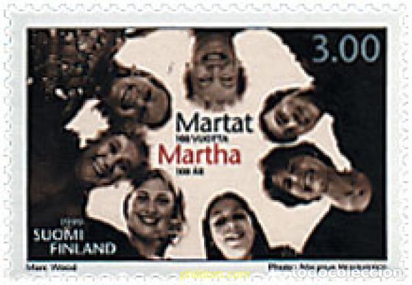 Sellos: 53240 MNH FINLANDIA 1999 CENTENARIO DE LA ORGANIZACION MARTHA