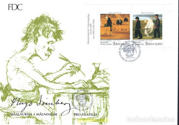Sellos: 544347 MNH FINLANDIA 1999 PRO FILATELIA. PINTURAS DE HUGO SIMBERG
