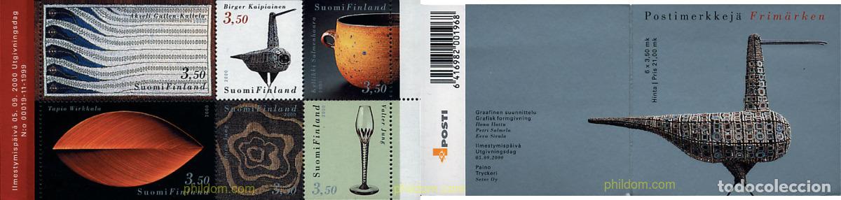 Sellos: 2697 MNH FINLANDIA 2000 DISE&Ntilde;O FINLANDES
