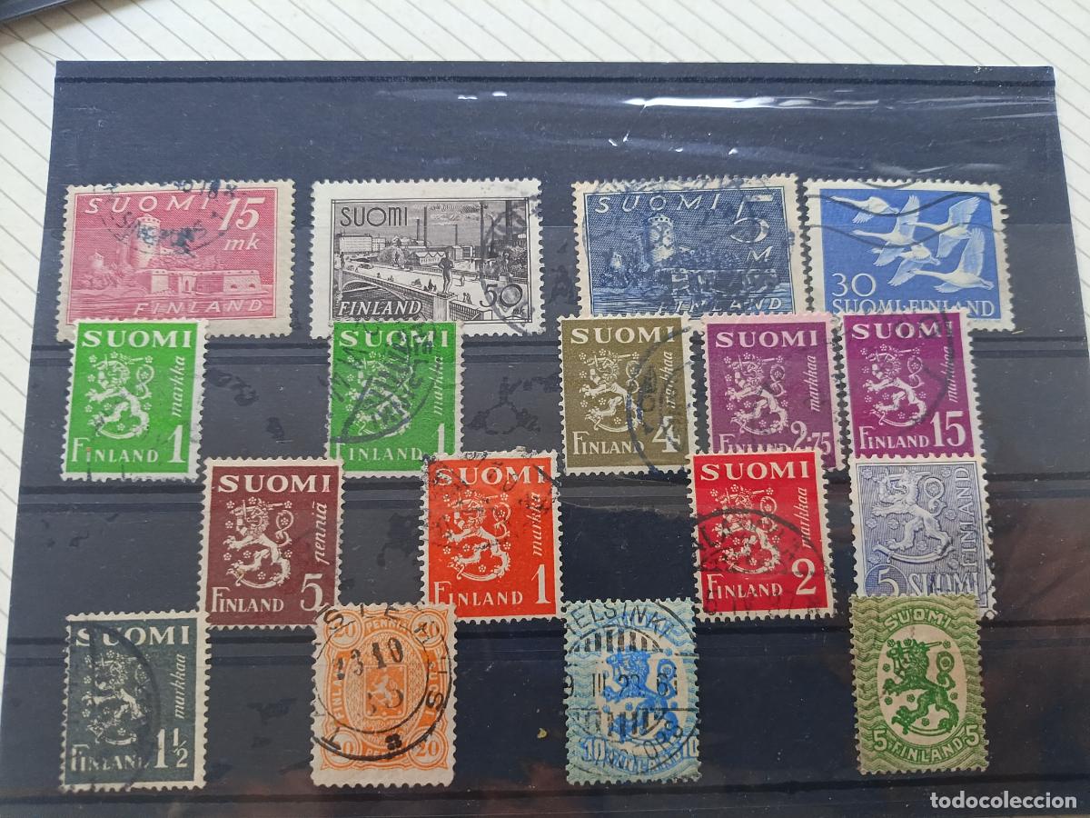 Sellos: Finlandia. Lote de sellos