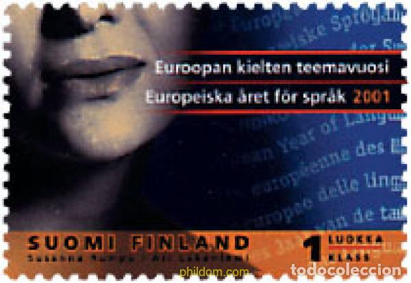 Sellos: 81200 MNH FINLANDIA 2001 A&Ntilde;O EUROPEO DE LOS LENGUAJES