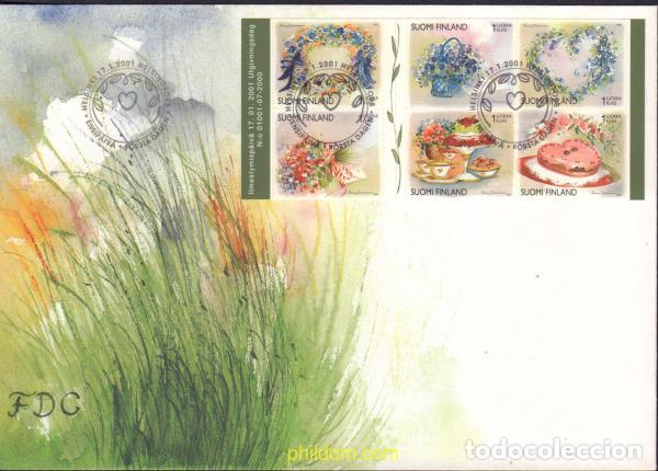 Sellos: 541587 MNH FINLANDIA 2001 SAN VALENTIN