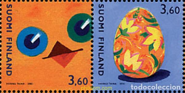 Sellos: 5673 MNH FINLANDIA 2001 PASCUA