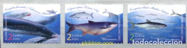 Sellos: 314317 MNH FINLANDIA 2001 FAUNA