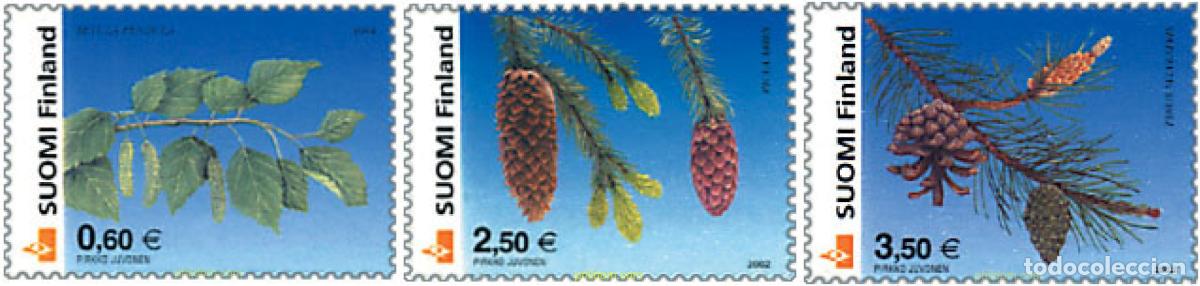 Sellos: 87722 MNH FINLANDIA 2002 FLORA