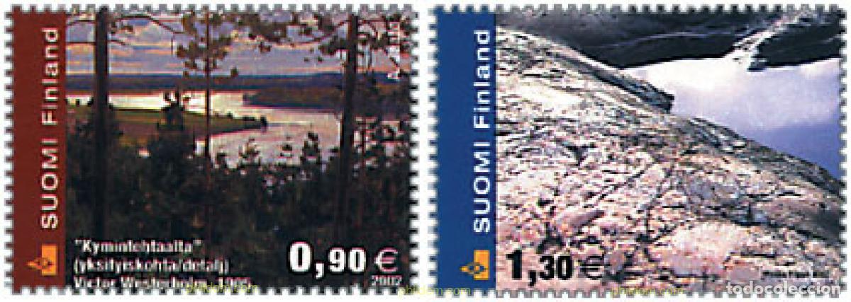 Sellos: 87232 MNH FINLANDIA 2002 PAISAJES