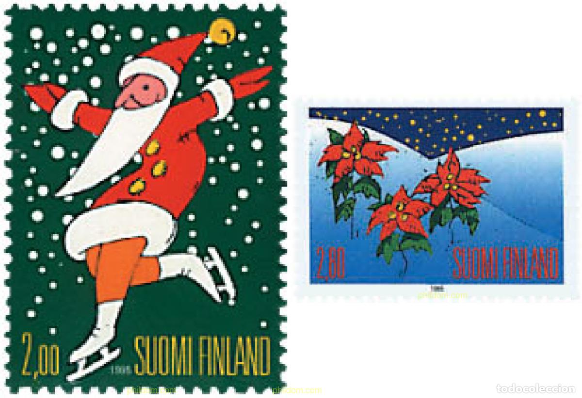 Sellos: 89136 MNH FINLANDIA 1995 NAVIDAD