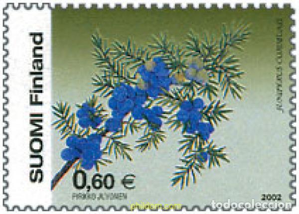 Sellos: 101665 MNH FINLANDIA 2002 FLORA
