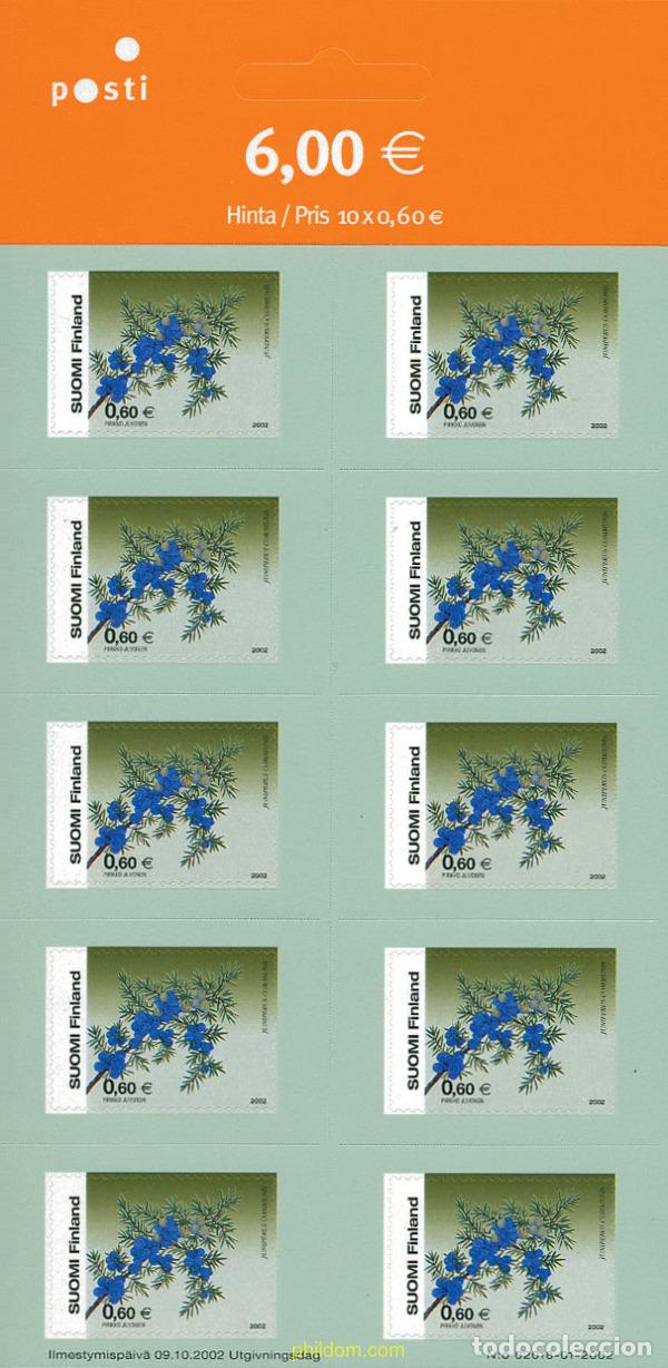 Sellos: 101666 MNH FINLANDIA 2002 FLORA