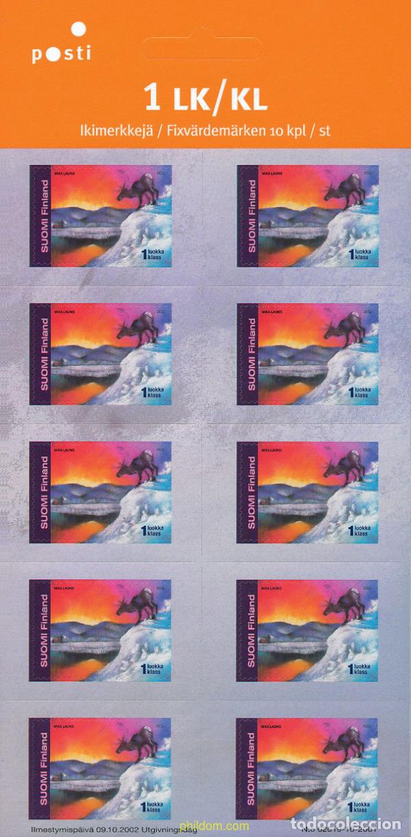 Sellos: 101668 MNH FINLANDIA 2002 LA LAPONIA