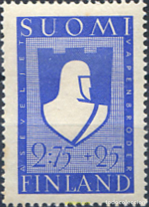 Francobolli: 102489 MNH FINLANDIA 1941 A BENEFICIO DE LA ASOCIACION DE ANTIGUOS COMBATIENTES