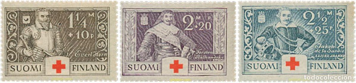 Francobolli: 102450 MNH FINLANDIA 1934 A BENEFICIO DE LA CRUZ ROJA