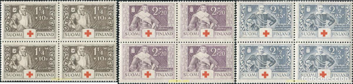Sellos: 652931 MNH FINLANDIA 1934 A BENEFICIO DE LA CRUZ ROJA