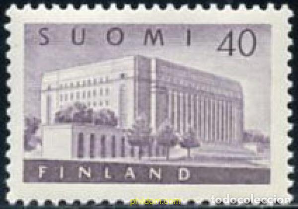 Sellos: 102677 MNH FINLANDIA 1956 PARLAMENTO DE HELSINKI