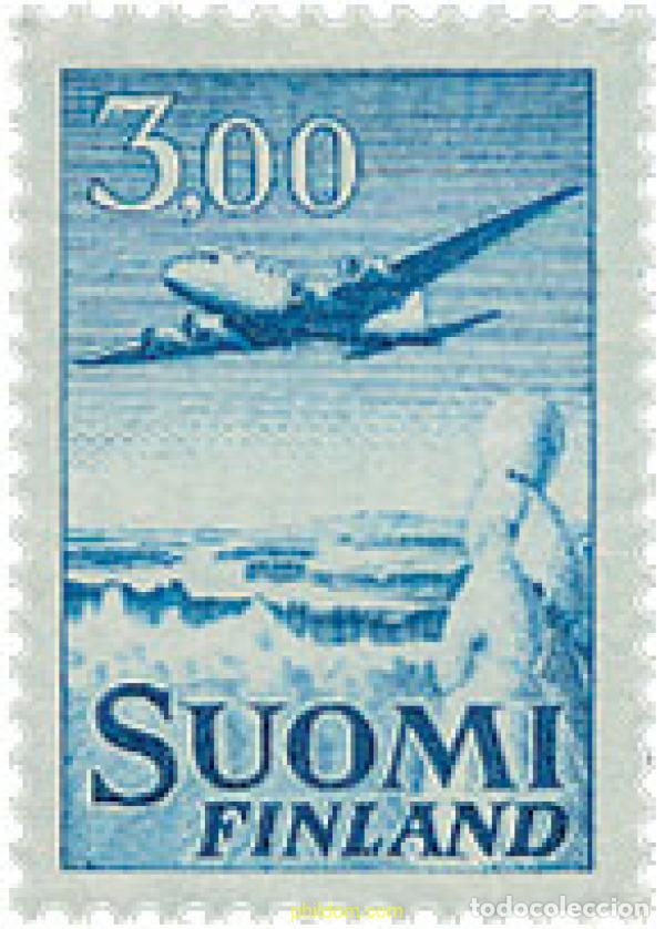 Sellos: 102793 MNH FINLANDIA 1963 AVION