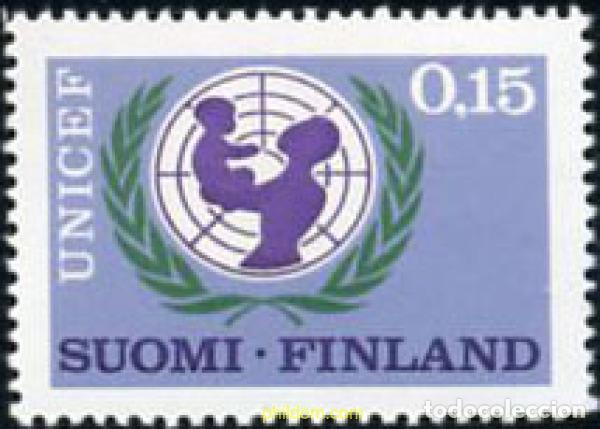 Briefmarken: 102839 MNH FINLANDIA 1966 20 ANIVERSARIO DE LA UNICEF
