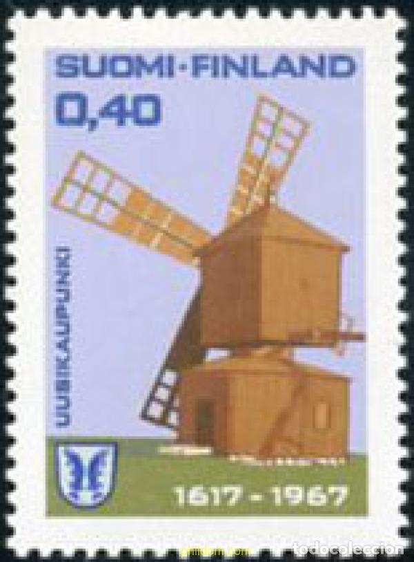Briefmarken: 102846 MNH FINLANDIA 1967 350 ANIVERSARIO DE LA CIUDAD DE UUSIKAUPUNKI