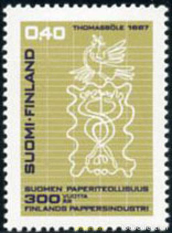 Selos: 102854 MNH FINLANDIA 1967 300 ANIVERSARIO DE LA INDUSTRIA DEL PAPEL