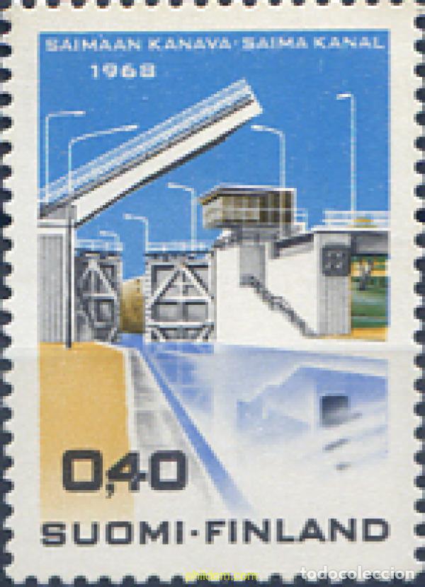 Selos: 102864 MNH FINLANDIA 1968 APERTURA DEL CANAL DE SAIMA
