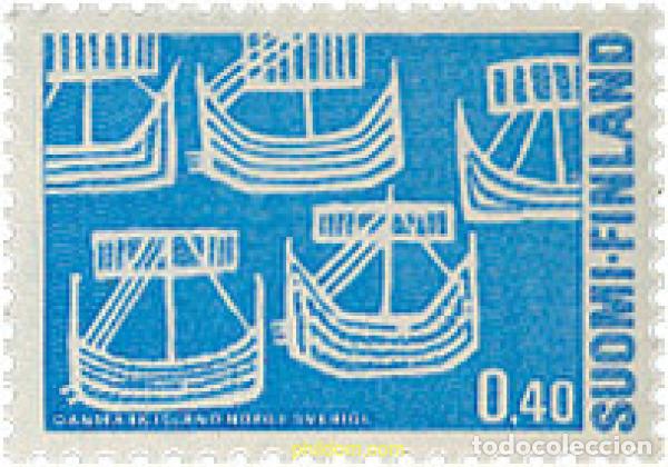 Selos: 102868 MNH FINLANDIA 1969 CENTENARIO DE LA COLABORACION POSTAL DE LOS PAISES NORDICOS