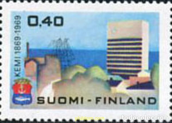 Selos: 102869 MNH FINLANDIA 1969 CENTENARIO DE LA COLABORACION POSTAL DE LOS PAISES NORDICOS