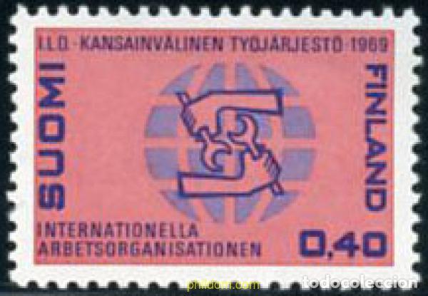Selos: 102870 MNH FINLANDIA 1969 50 ANIVERSARIO DE LA ORGANIZACION INTERNACIONAL DEL TRABAJO
