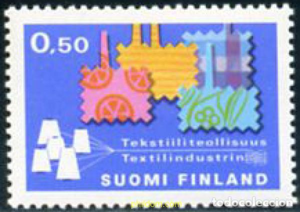 Selos: 102877 MNH FINLANDIA 1970 INDUSTRIA TEXTIL