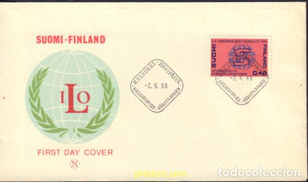 Selos: 434767 MNH FINLANDIA 1969 50 ANIVERSARIO DE LA ORGANIZACION INTERNACIONAL DEL TRABAJO