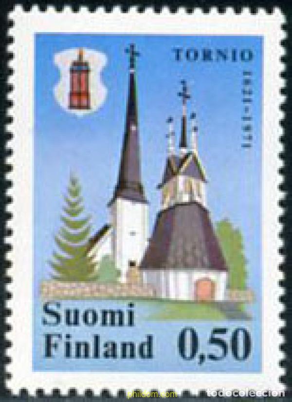 Francobolli: 102892 MNH FINLANDIA 1971 350 ANIVERSARIO DE LA CIUDAD DE TORNIO