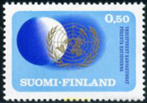 Sellos: 102887 MNH FINLANDIA 1970 25 ANIVERSARIO DE LAS NACIONES UNIDAS