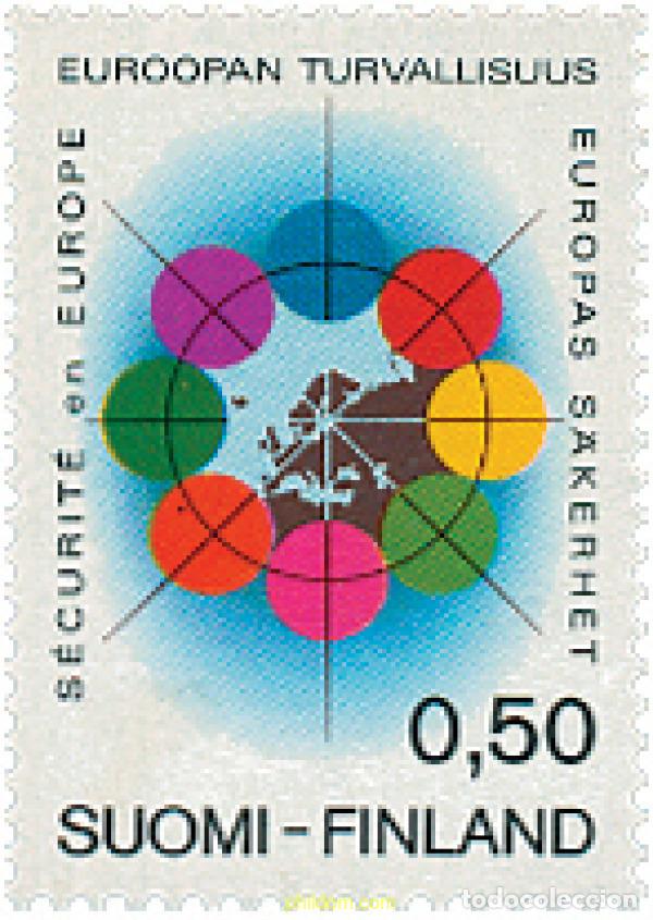 Sellos: 102921 MNH FINLANDIA 1972 SEGURIDAD Y COOPERACION EN EUROPA