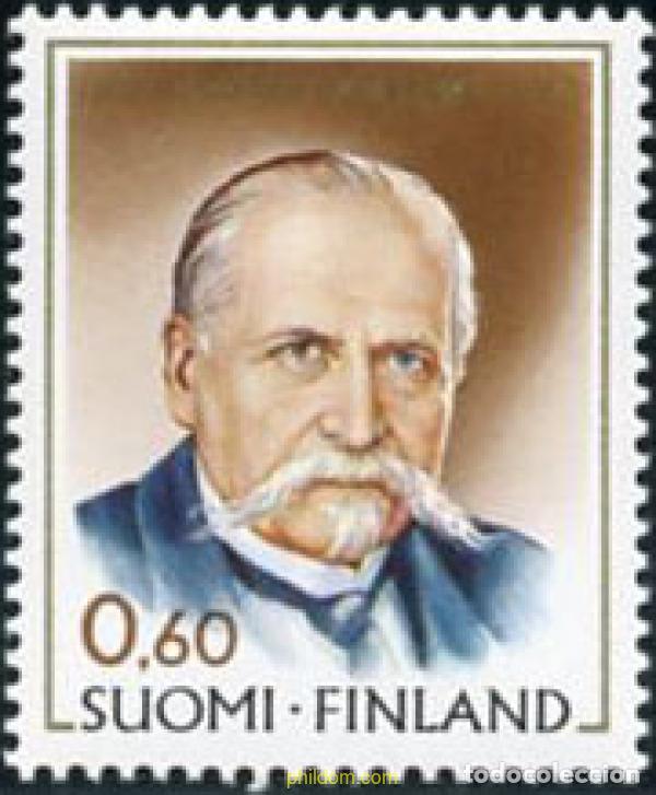 Sellos: 102930 MNH FINLANDIA 1973 CENTENARIO DEL NACIMIENTO DE KYOSTI KALLIO