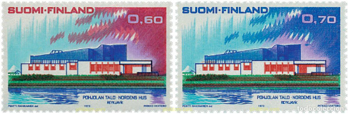 Sellos: 102932 MNH FINLANDIA 1973 NORDEN