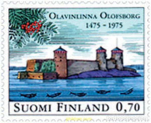 Sellos: 102970 MNH FINLANDIA 1975 500 ANIVERSARIO DE LA FORTALEZA DE OLAVINLINNA
