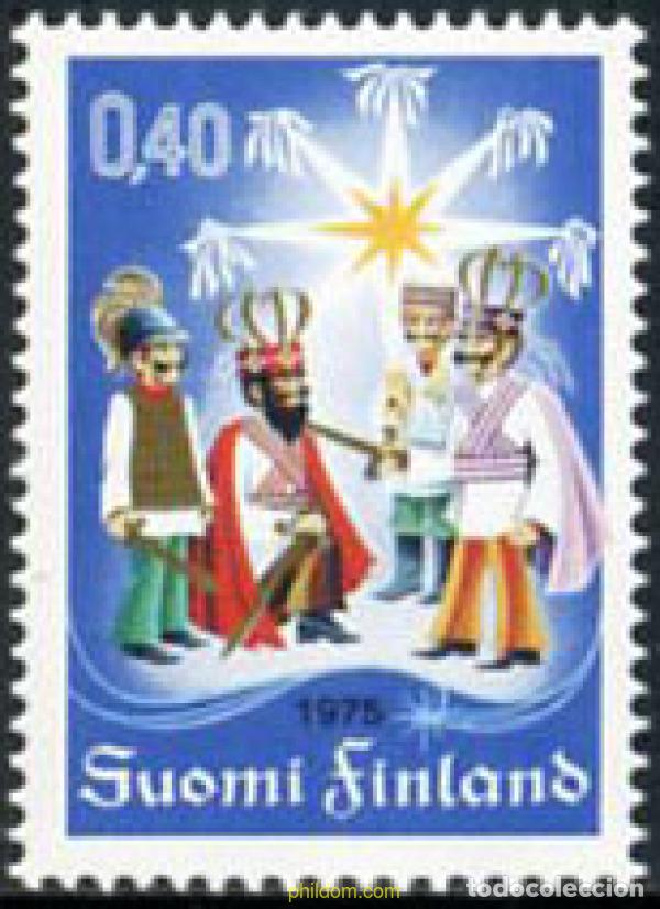 Sellos: 102984 MNH FINLANDIA 1975 NAVIDAD