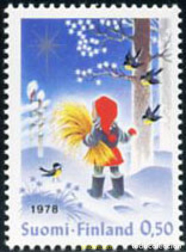 Sellos: 103033 MNH FINLANDIA 1978 NAVIDAD