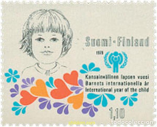 Sellos: 103035 MNH FINLANDIA 1979 A&Ntilde;O INTERNACIONAL DEL NI&Ntilde;O