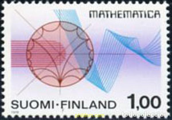 Sellos: 103032 MNH FINLANDIA 1978 CONGRESO INTERNACIONAL DE MATEMATICAS