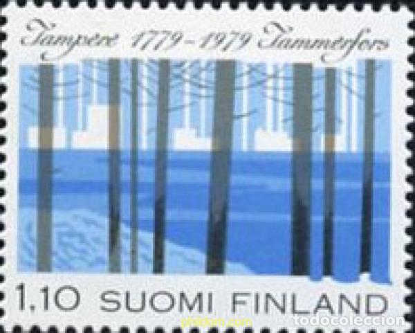 Sellos: 103040 MNH FINLANDIA 1979 BICENTENARIO DE LA CIUDAD DE TAMPERE