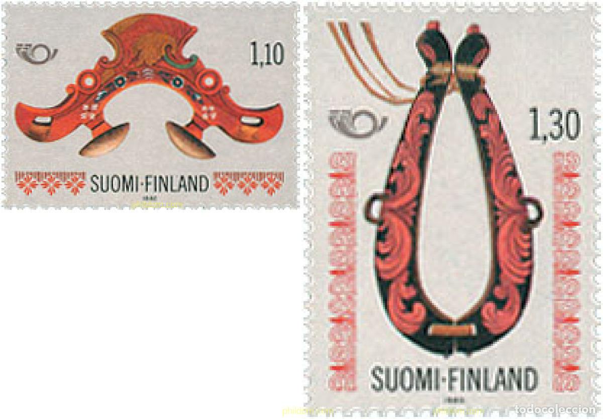 Sellos: 103065 MNH FINLANDIA 1980 NORDEN 80. ARTESANIA ANTIGUA