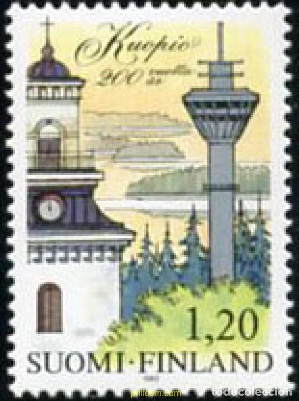 Sellos: 103094 MNH FINLANDIA 1982 BICENTENARIO DE LA CIUDAD DE KUOPIO
