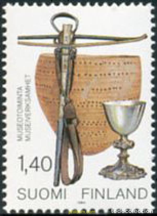 Sellos: 103132 MNH FINLANDIA 1984 CENTENARIO DEL MUSEO ARTESANAL
