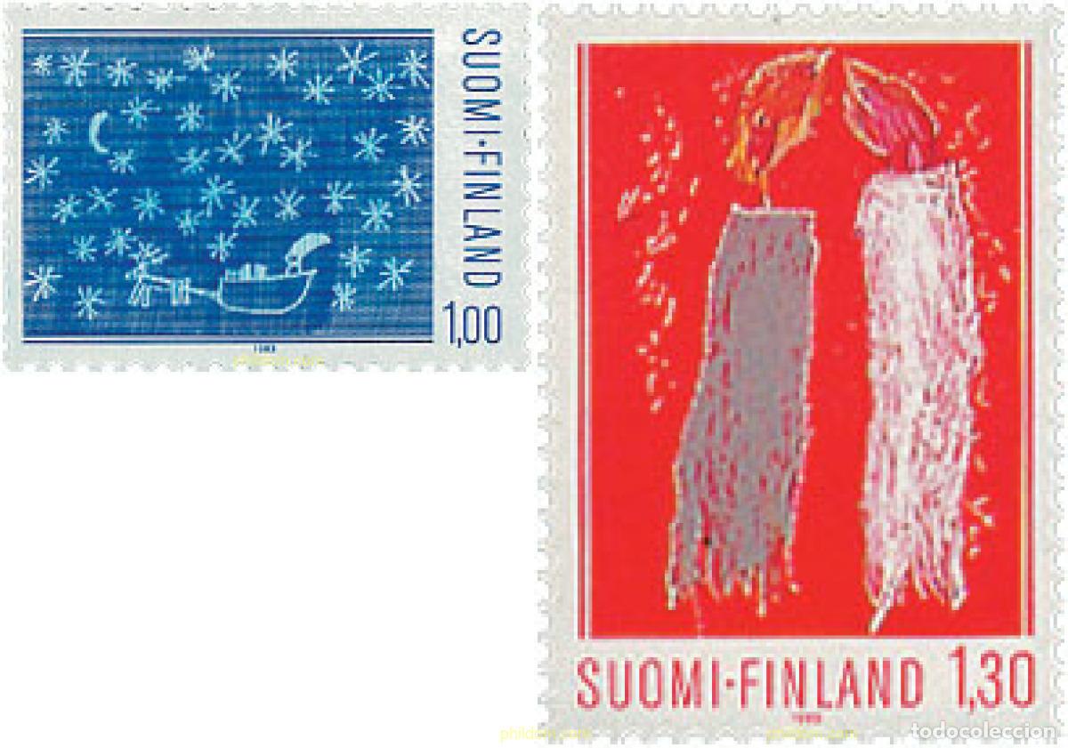 Sellos: 103128 MNH FINLANDIA 1983 NAVIDAD