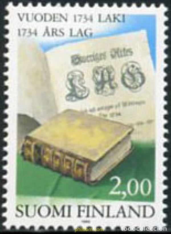 Sellos: 103145 MNH FINLANDIA 1984 250 ANIVERSARIO DE LA LEY DE 1734