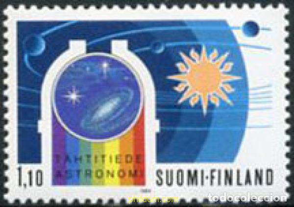 Timbres: 103143 MNH FINLANDIA 1984 ASTRONOMIA. CENTENARIO DEL OBSERVATORIO DE LA UNIVERSIDAD DE HELSINKI