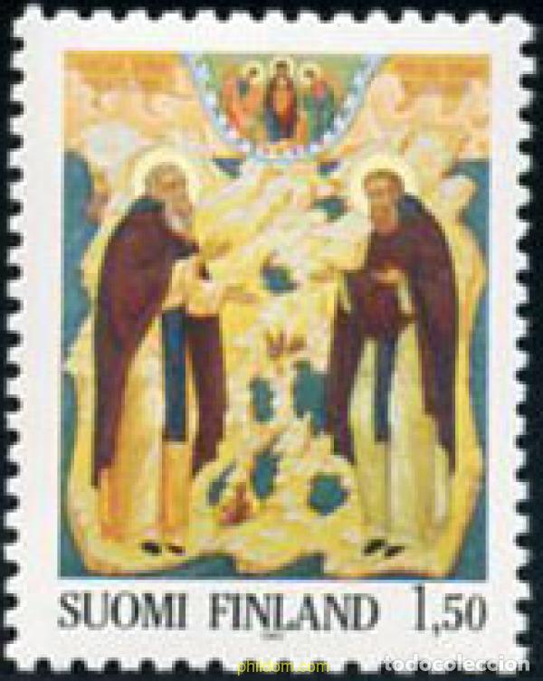 Timbres: 103156 MNH FINLANDIA 1985 CENTENARIO DE LA IGLESIA ORTODOXA EN FINLANDIA