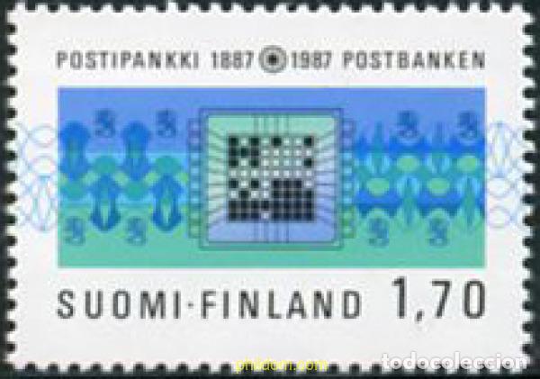 Stamps: 103185 MNH FINLANDIA 1987 CENTENARIO DE LA CAJA DE AHORROS POSTAL